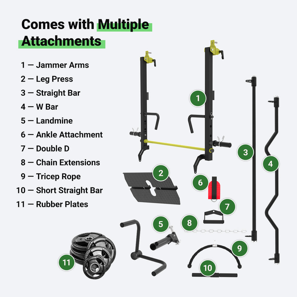 TC EXT-3 All-In-One Home Gym Bundle