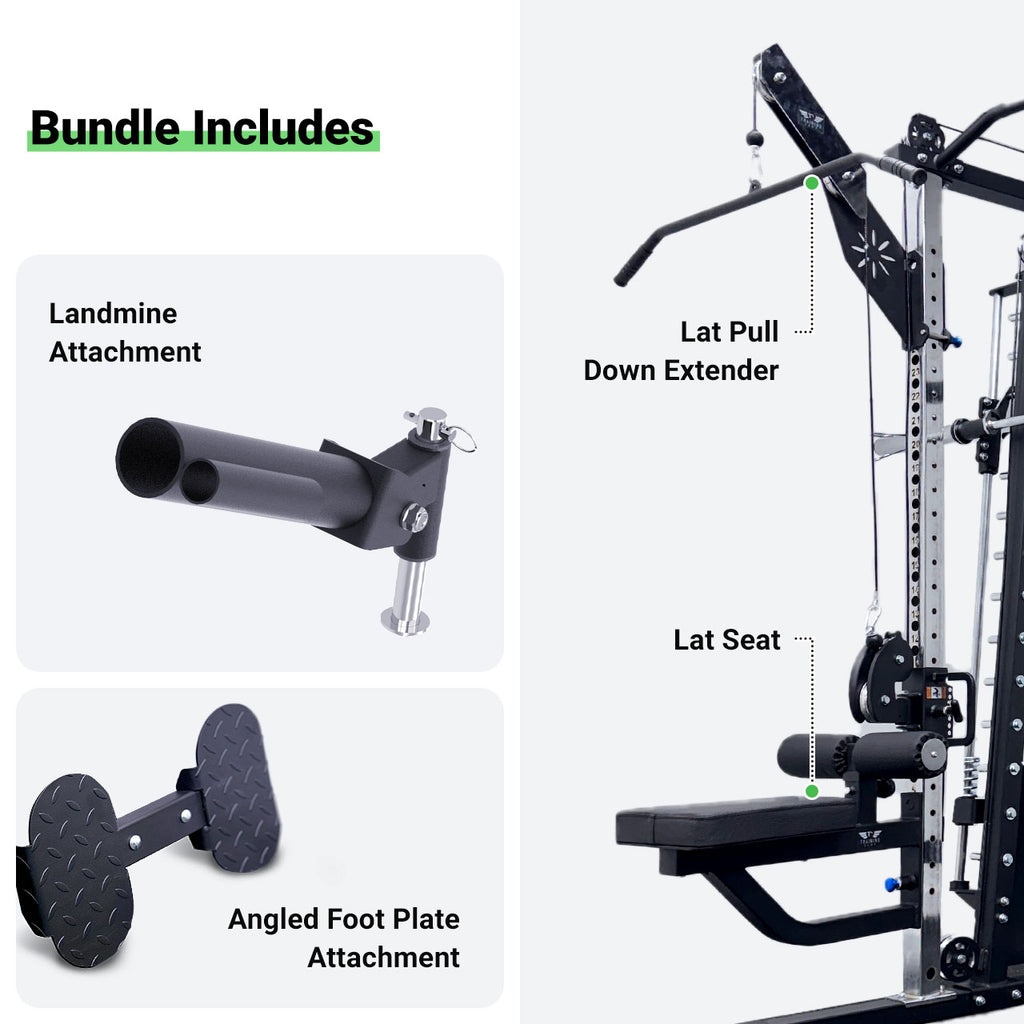 TC S103 Hybrid Smith Machine Home Gym