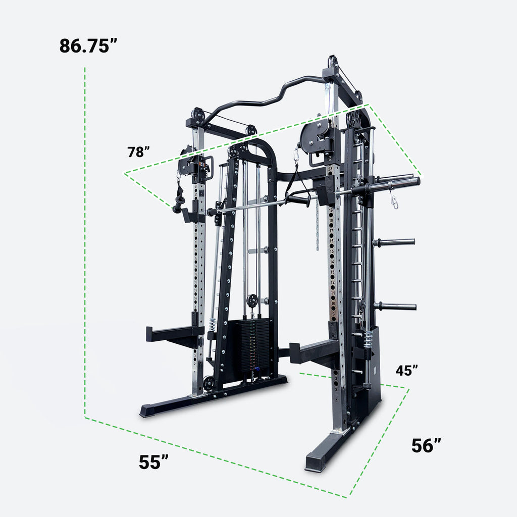 TC S103 Hybrid Smith Machine Home Gym