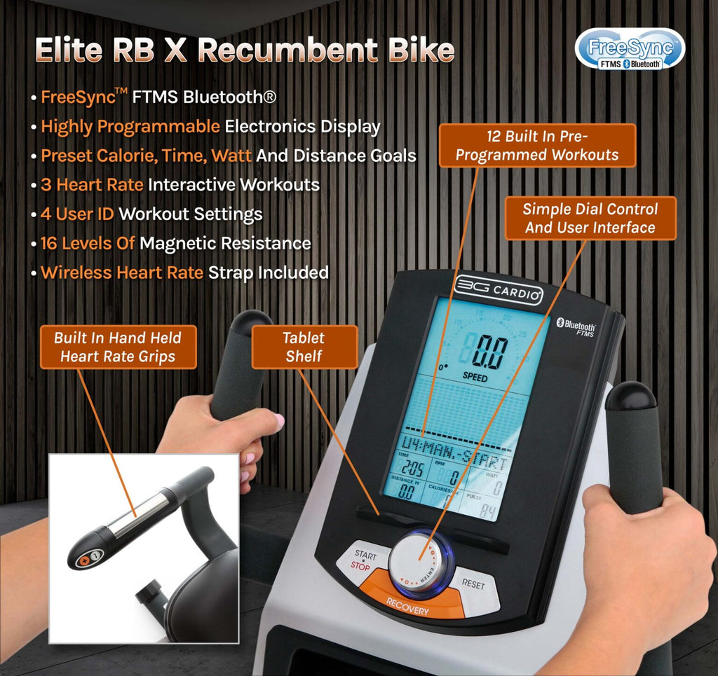 3G Elite RBX Recumbent Bike