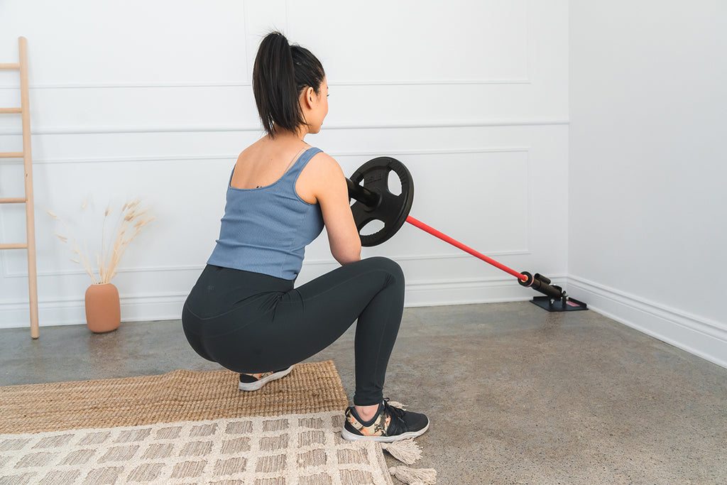 Landmine is great for squats
