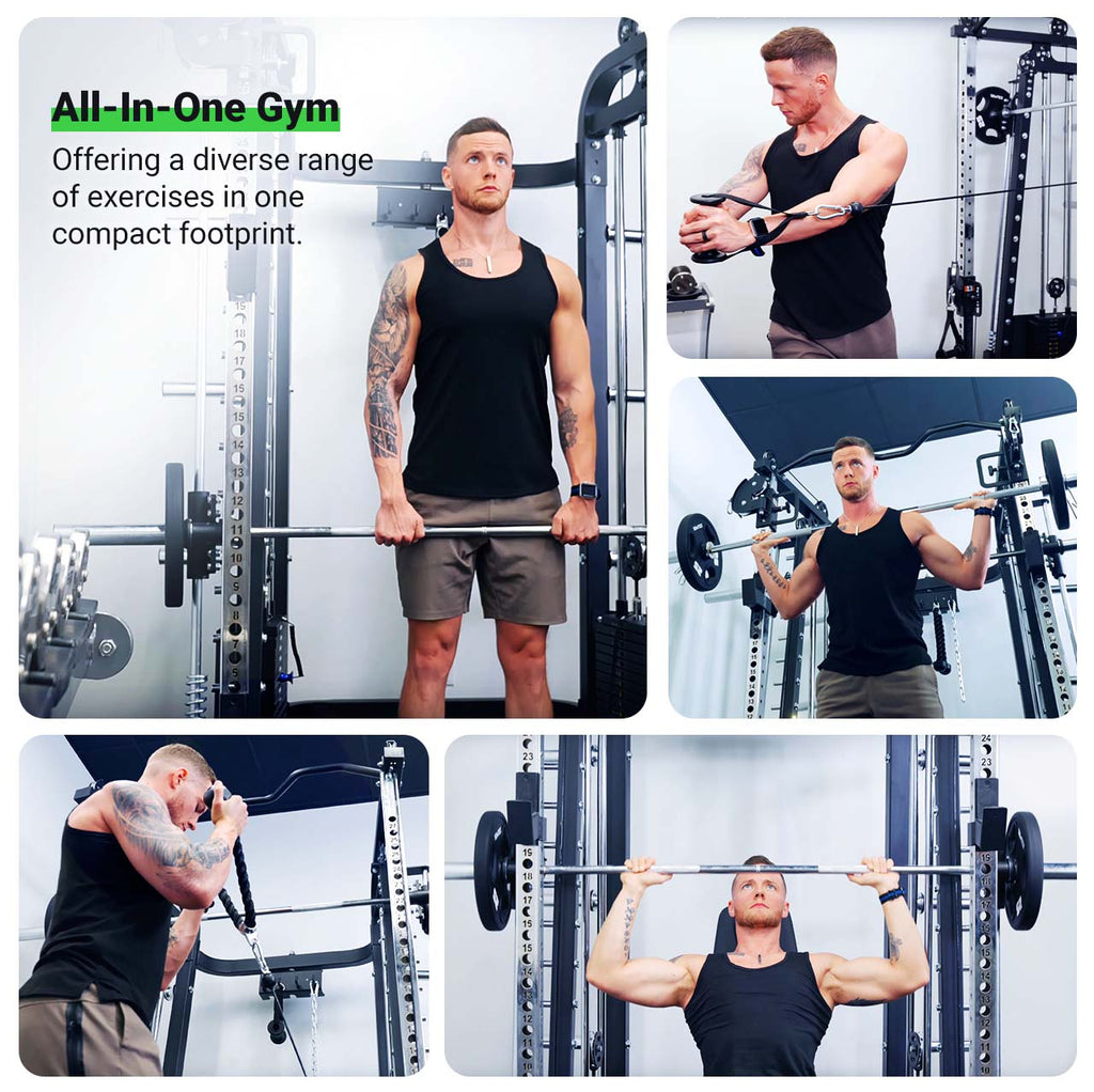 TC S103 Hybrid Smith Machine Home Gym