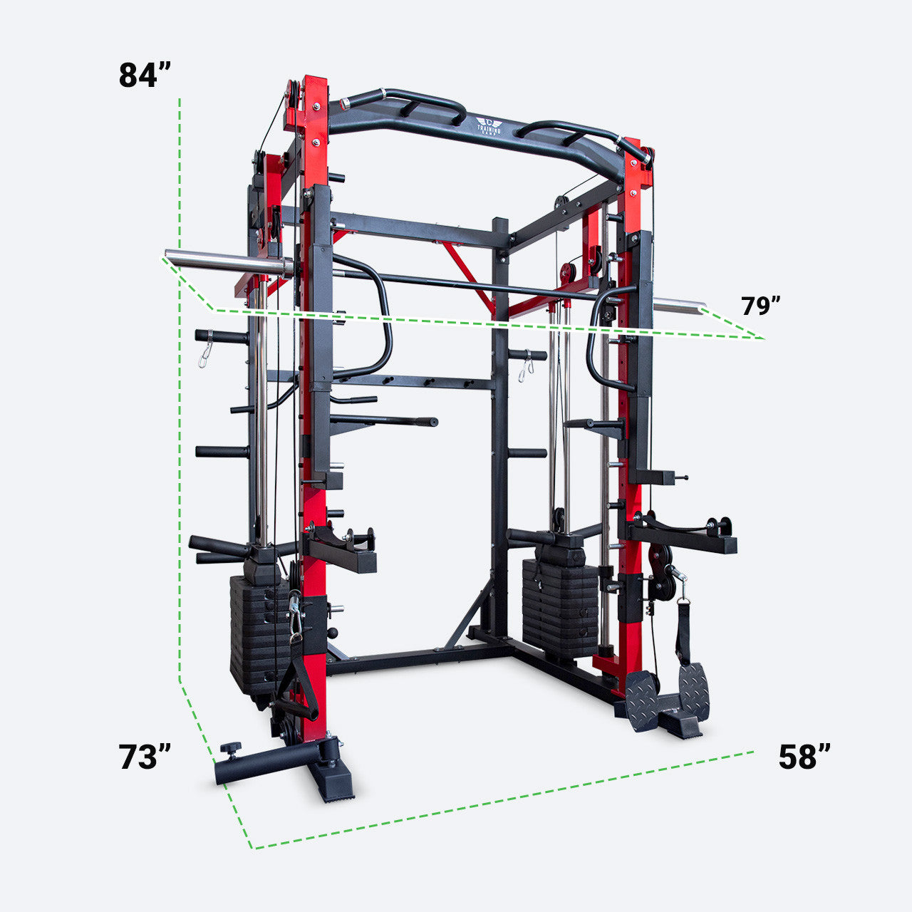 Gym Equipment Prime Functional Trainer Workout Prime Commercial
