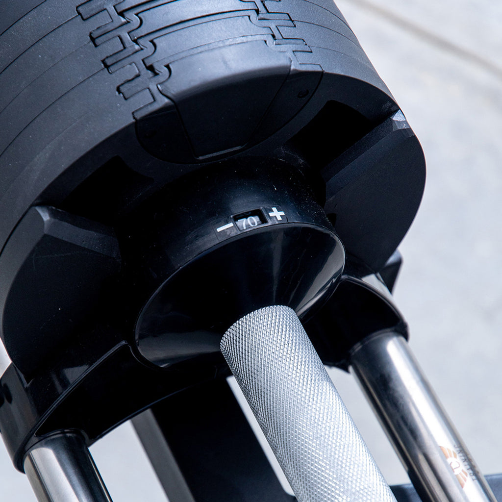 Eurobells 5-80lbs Adjustable Dumbbell Set