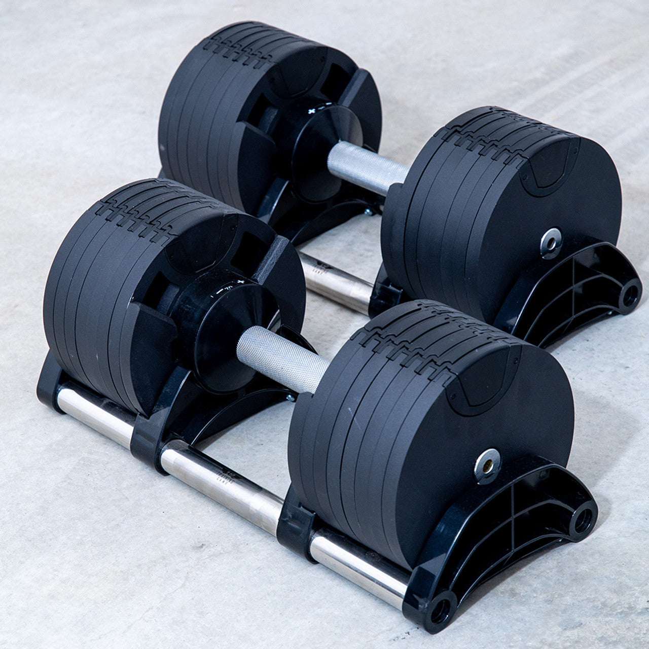 Eurobells 5-80lbs Adjustable Dumbbell Set - Main Image