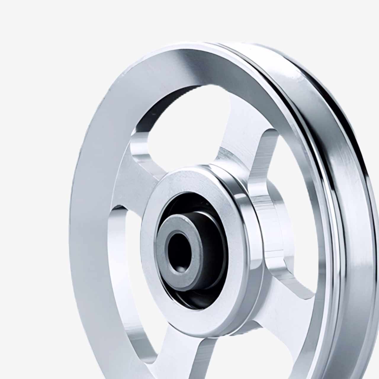 Smooth Aluminum Pulley System