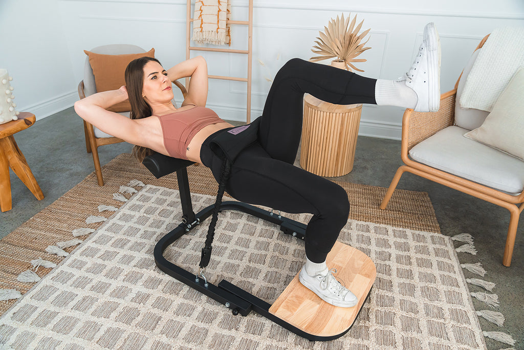 One legged glute bridge