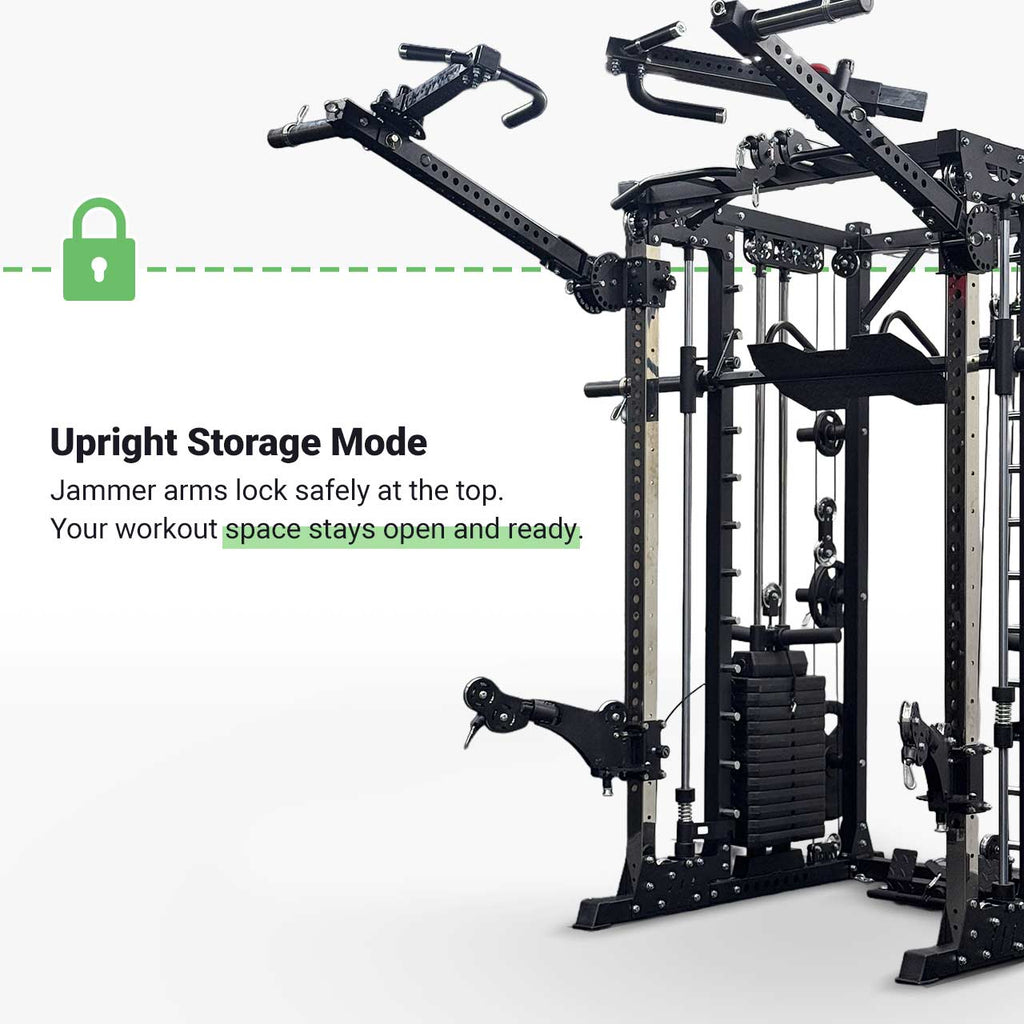 K2S 3D Jammer Arms + Leg Press