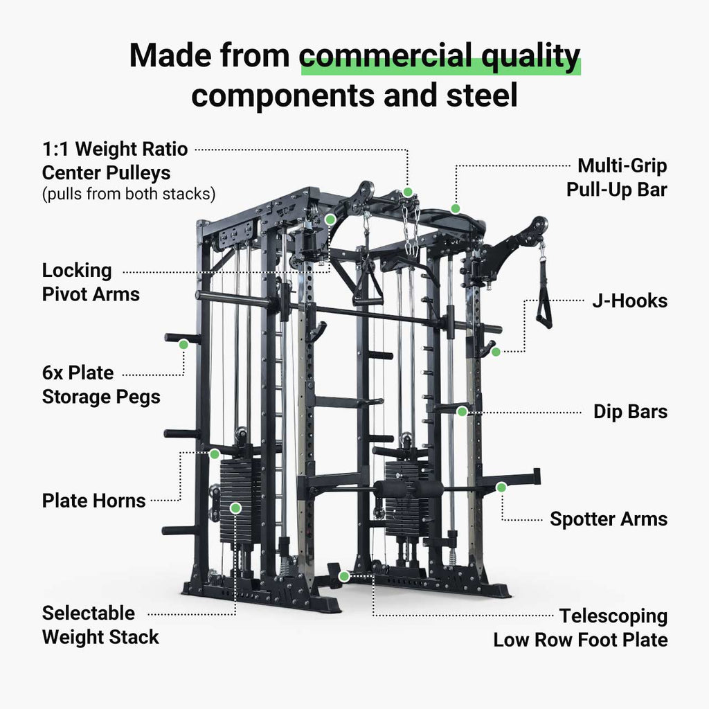 K2S Stealth All In One Home Gym