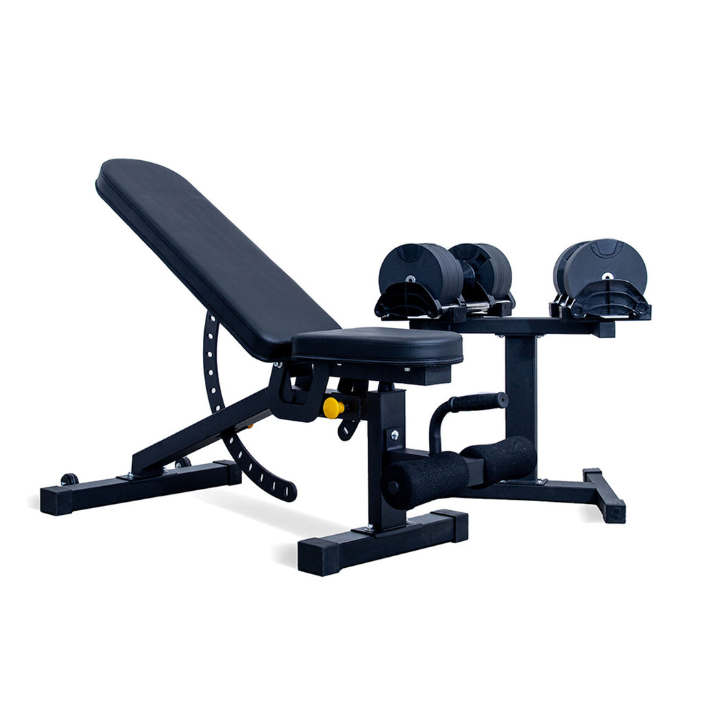 Eurobells 5-80lbs Adjustable Dumbbell Set